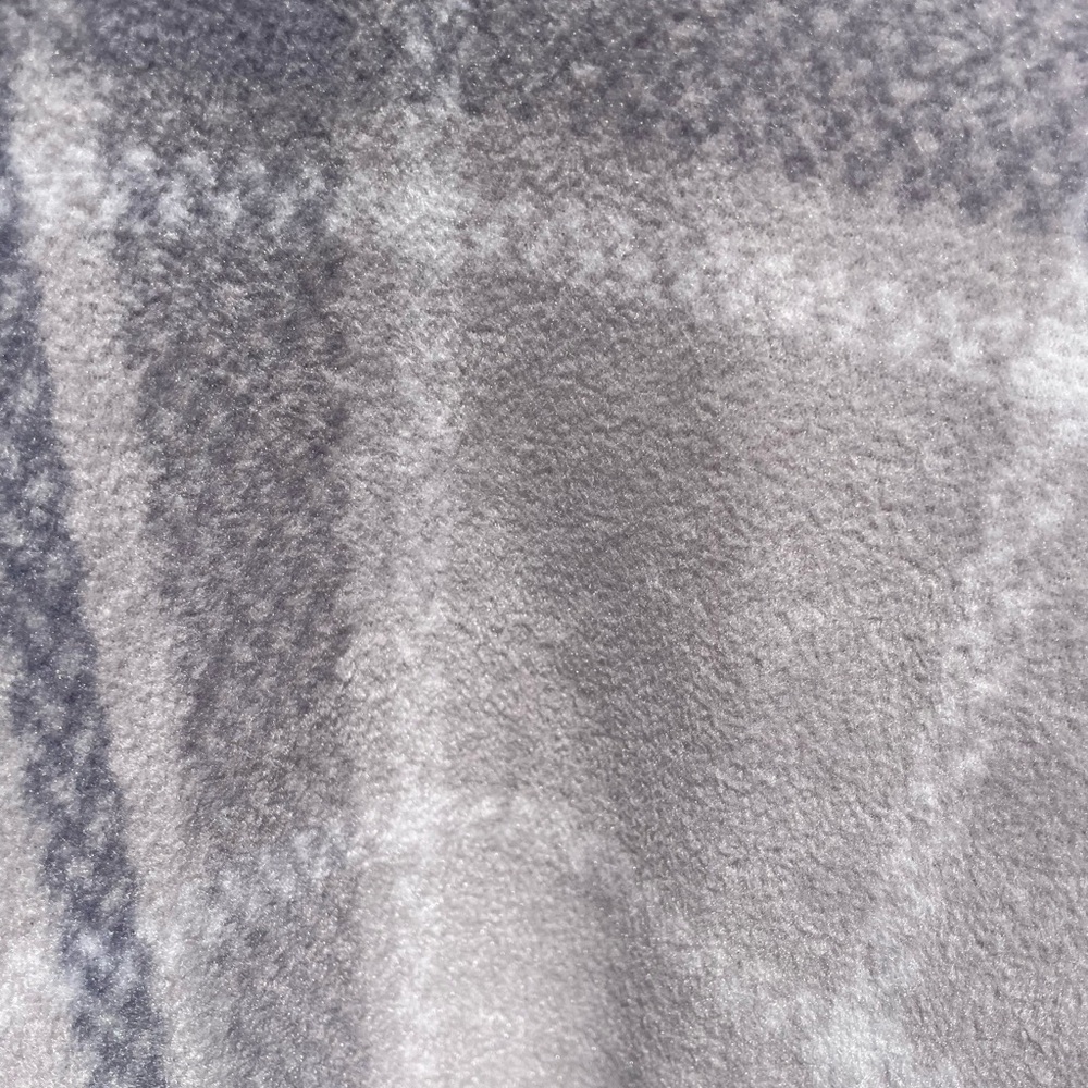 Studio Light Gray Plaid Cozy Wrap - Picture 4 of 7